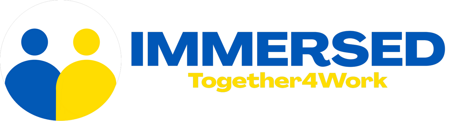 Logo projektu Immersed - Together 4 Work
